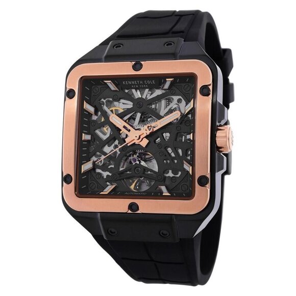 NWT Authentic Kenneth Cole New York Gotham Automatic Men's Watch - Picture 1 of 3